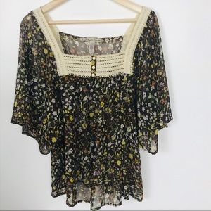 American Rag Large Sheer Blouse